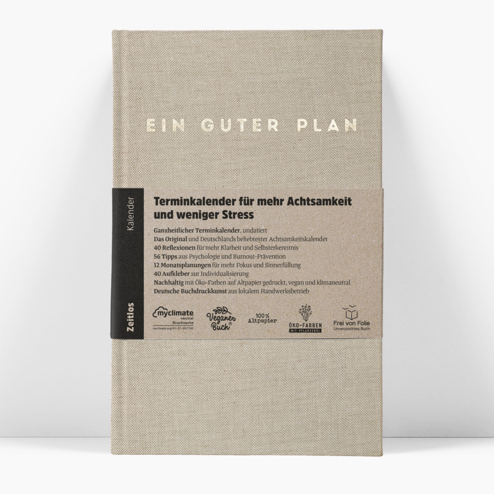 Cover: 4260653840118 | Ein guter Plan Zeitlos, Natur | Jan Lenarz (u. a.) | Kalender | 240 S.