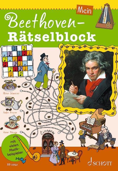Cover: 9783795716929 | Mein Beethoven-Rätselblock | Ausgabe mit Online-Audiodatei. | Buch