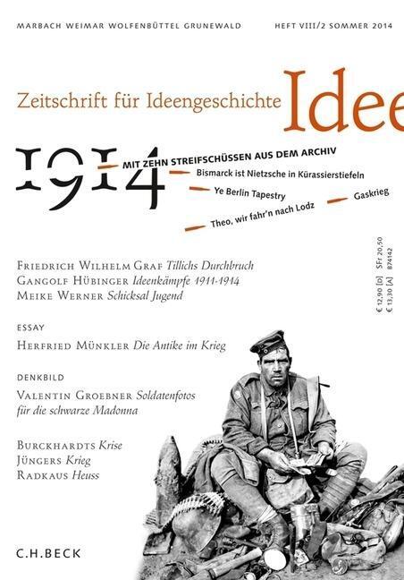 Cover: 9783406658822 | Zeitschrift für Ideengeschichte Heft VIII/2 Sommer 2014 | Broschüre