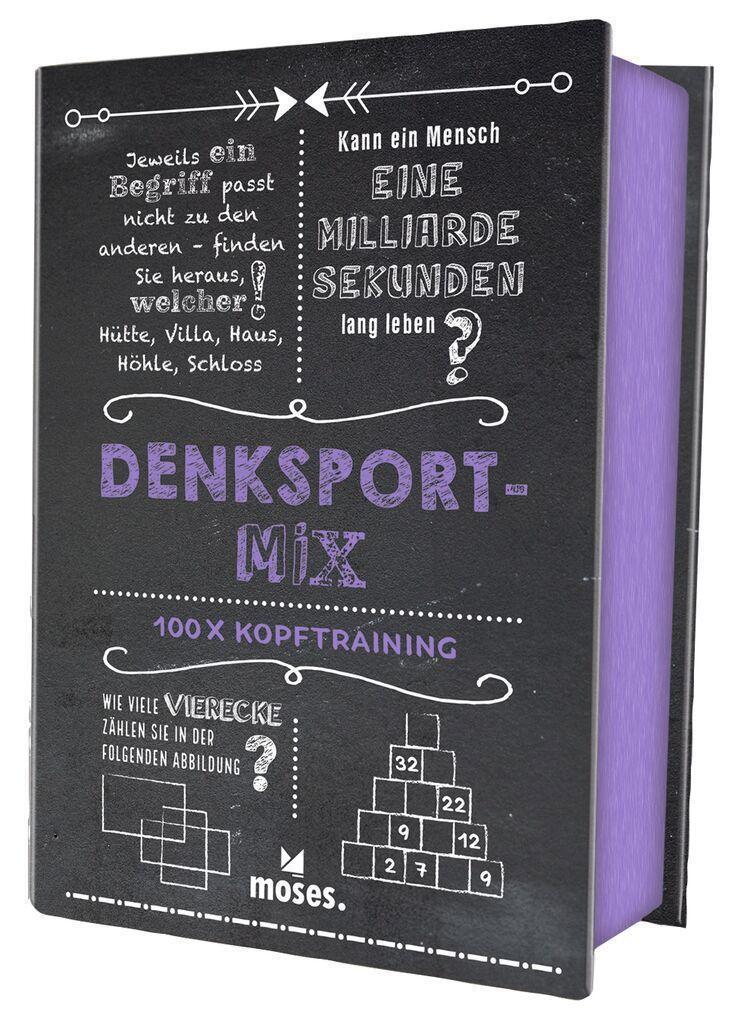 Cover: 9783964551948 | Quiz-Box Denksport-Mix | 100 x Kopftraining | Philip Kiefer | Buch