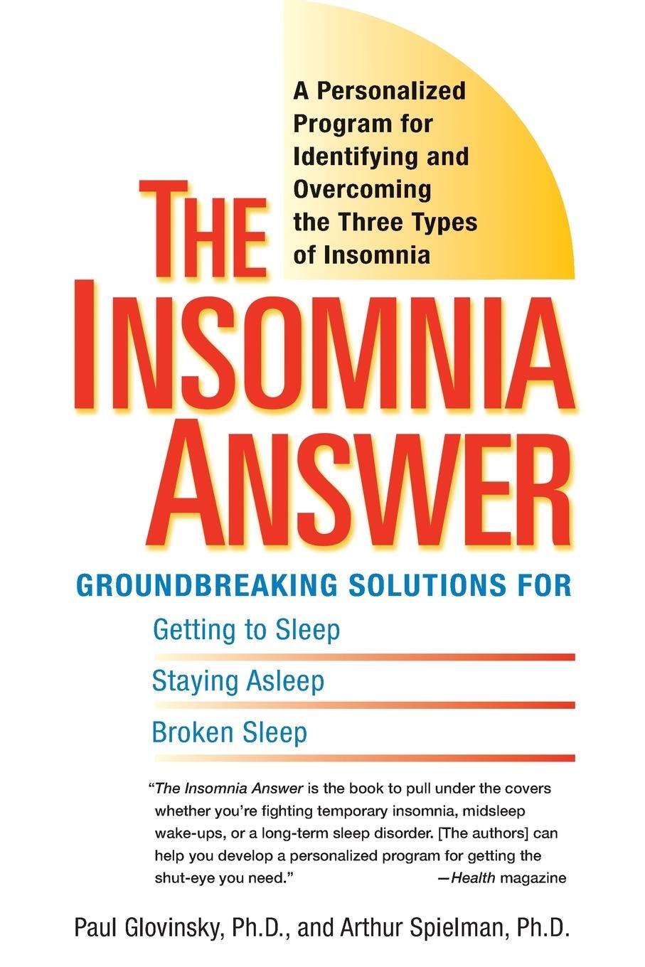 Cover: 9780399532979 | The Insomnia Answer | Paul Glovinsky (u. a.) | Taschenbuch | Paperback