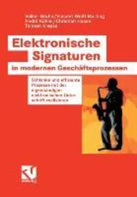 Cover: 9783834802682 | Elektronische Signaturen in modernen Geschäftsprozessen | Taschenbuch