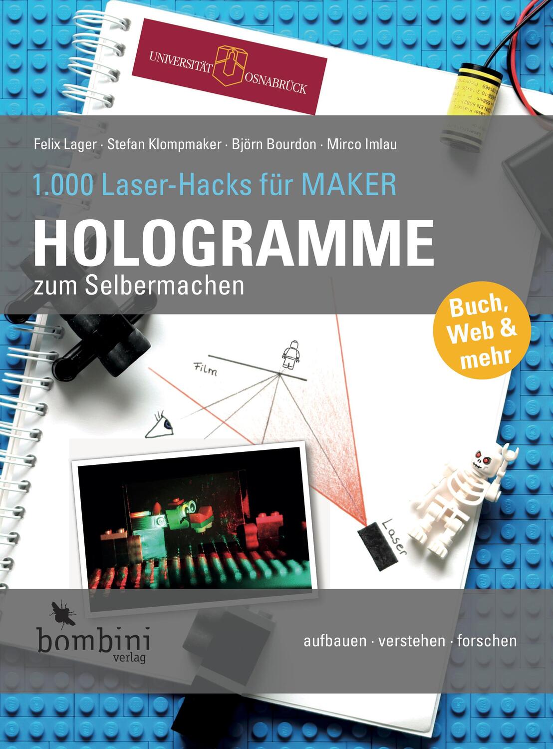 Cover: 9783946496137 | Hologramme zum Selbermachen | Felix Lager (u. a.) | Taschenbuch | 2019