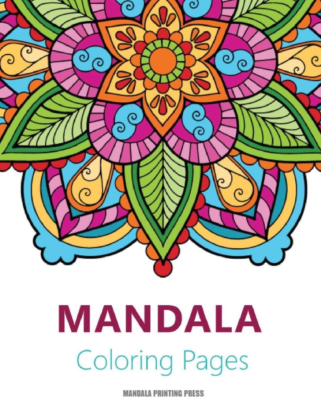 Cover: 9798211466470 | Mandalas Coloring Book | Mandala Printing Press | Taschenbuch | 2023