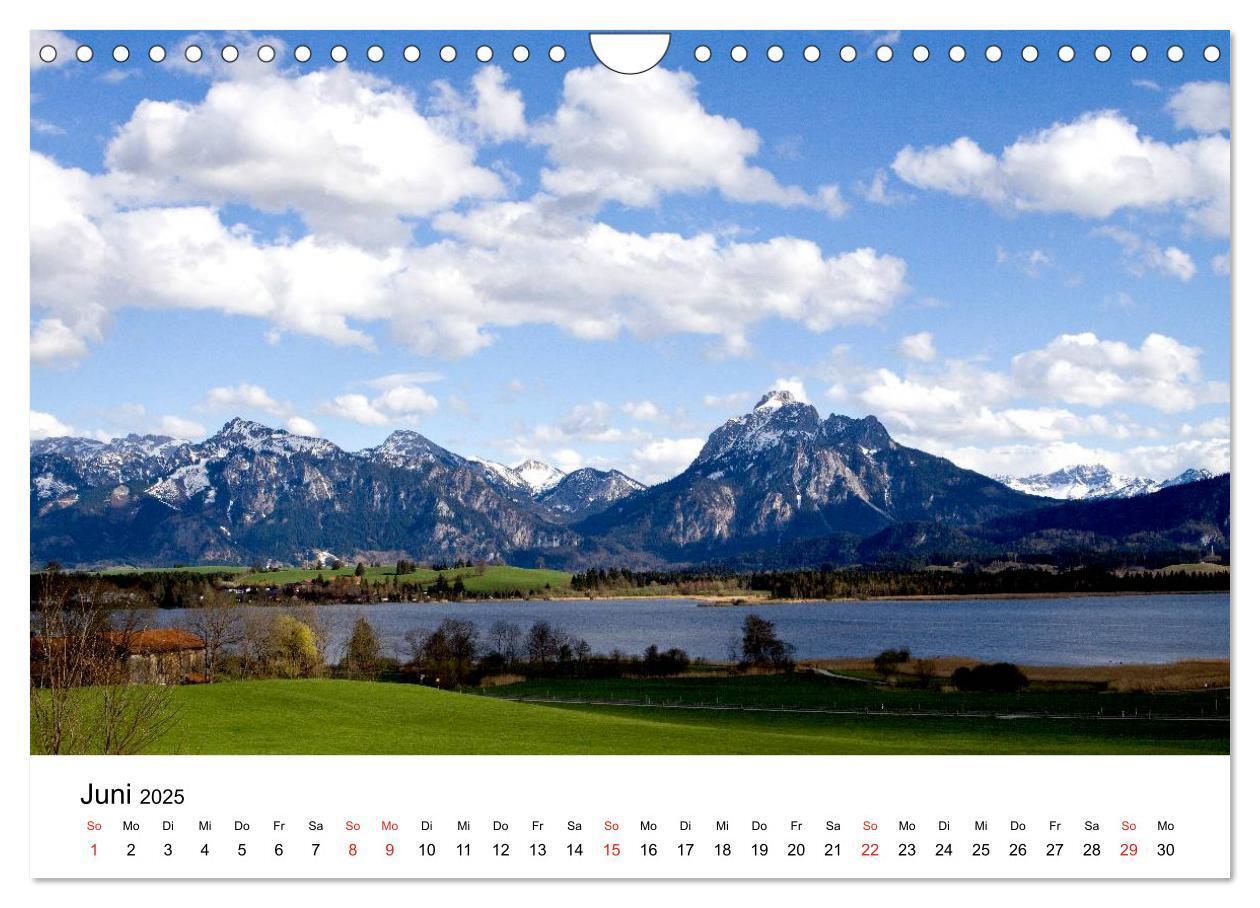 Bild: 9783435485390 | Hopfensee - Riviera des Allgäus (Wandkalender 2025 DIN A4 quer),...