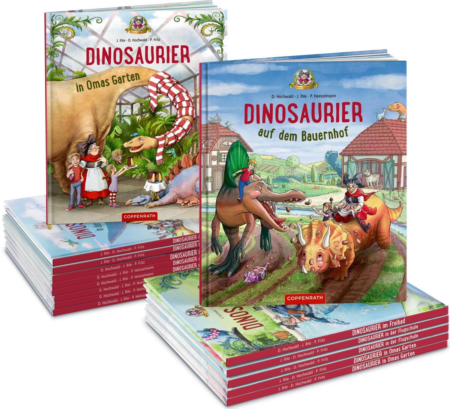 Bild: 9783649641575 | Dinosaurier auf dem Bauernhof | Dominik Hochwald (u. a.) | Buch | 2023