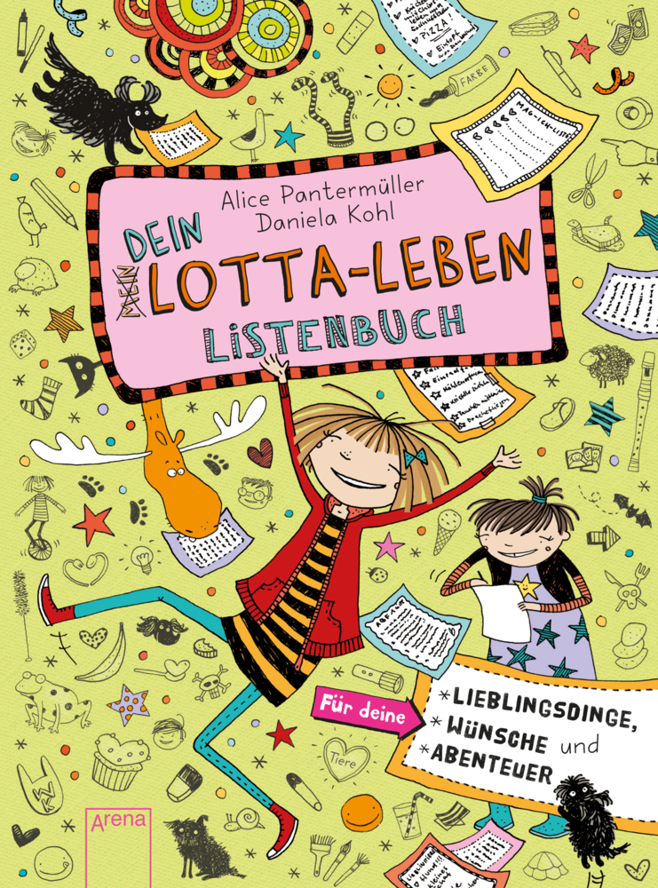 Cover: 9783401601564 | Dein Lotta-Leben Listenbuch | Alice Pantermüller (u. a.) | Buch | 2018