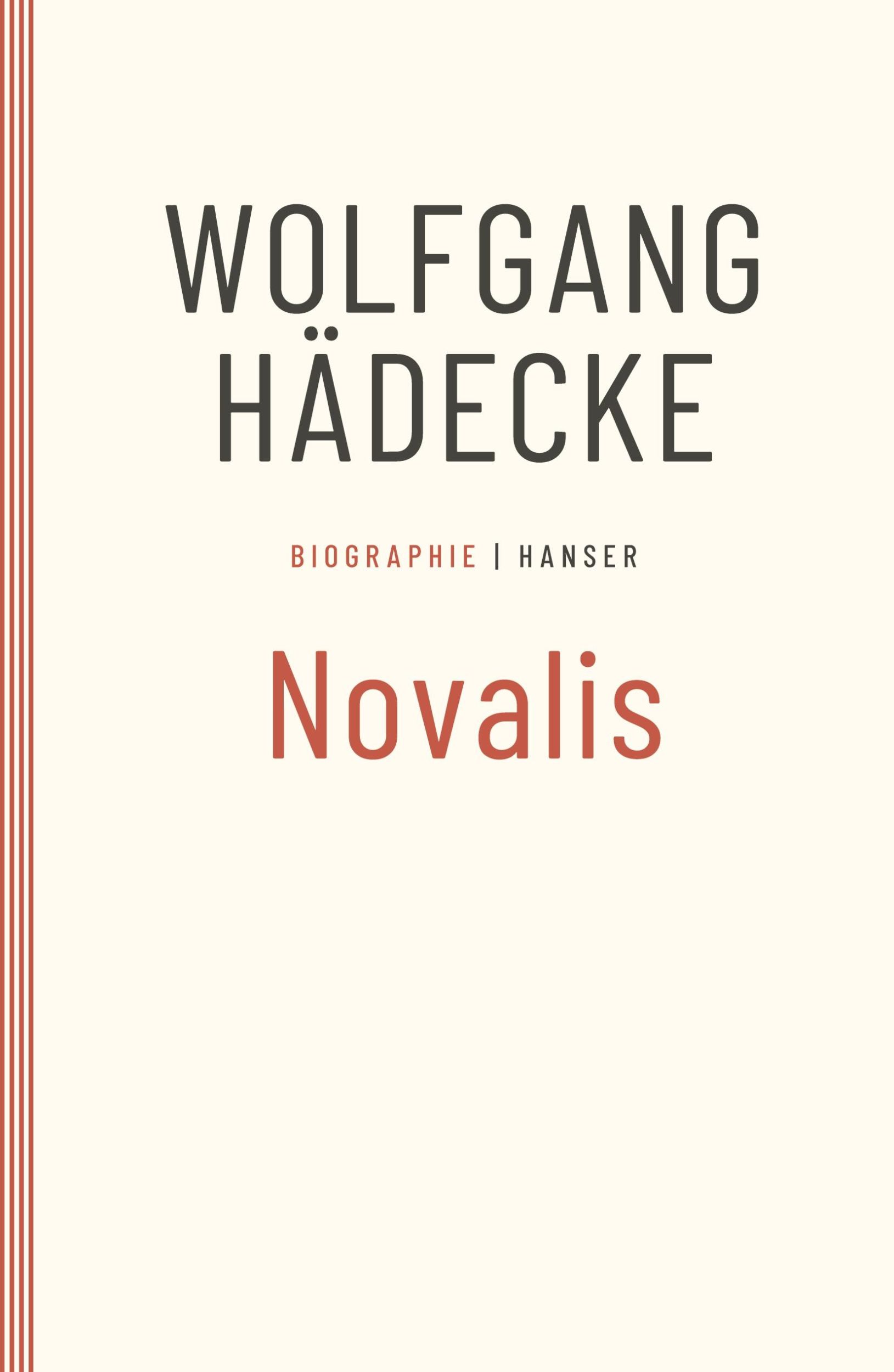 Cover: 9783446279919 | Novalis | Biographie | Wolfgang Hädecke | Taschenbuch | 400 S. | 2011