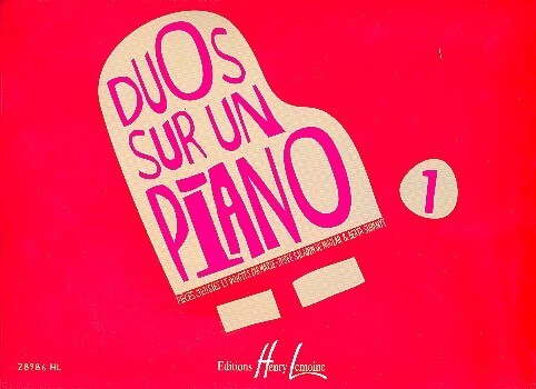 Cover: 9790230989862 | Duos sur un piano Vol.1 | M.J. Saladin De Nuglar_Beata Suranyi | Buch