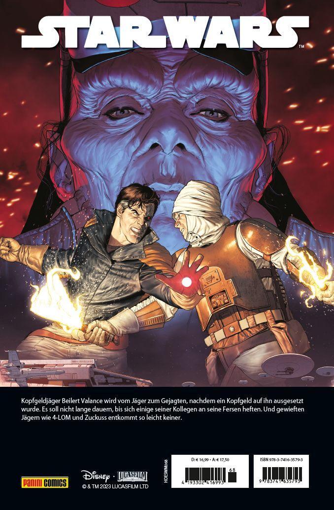 Rückseite: 9783741635793 | Star Wars Marvel Comics-Kollektion | Ethan Sacks (u. a.) | Buch | 2023