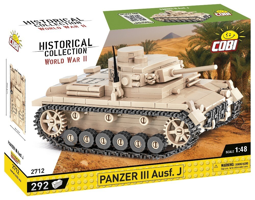 Cover: 5902251027124 | COBI 2712 - Historical Collection, Panzer III AUSF.J | 2712 | Englisch