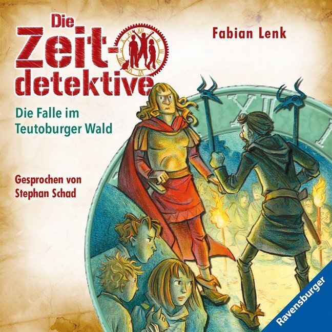 Cover: 9783833724091 | Die Zeitdetektive - Die Falle im Teutoburger Wald, 1 Audio-CD | Lenk