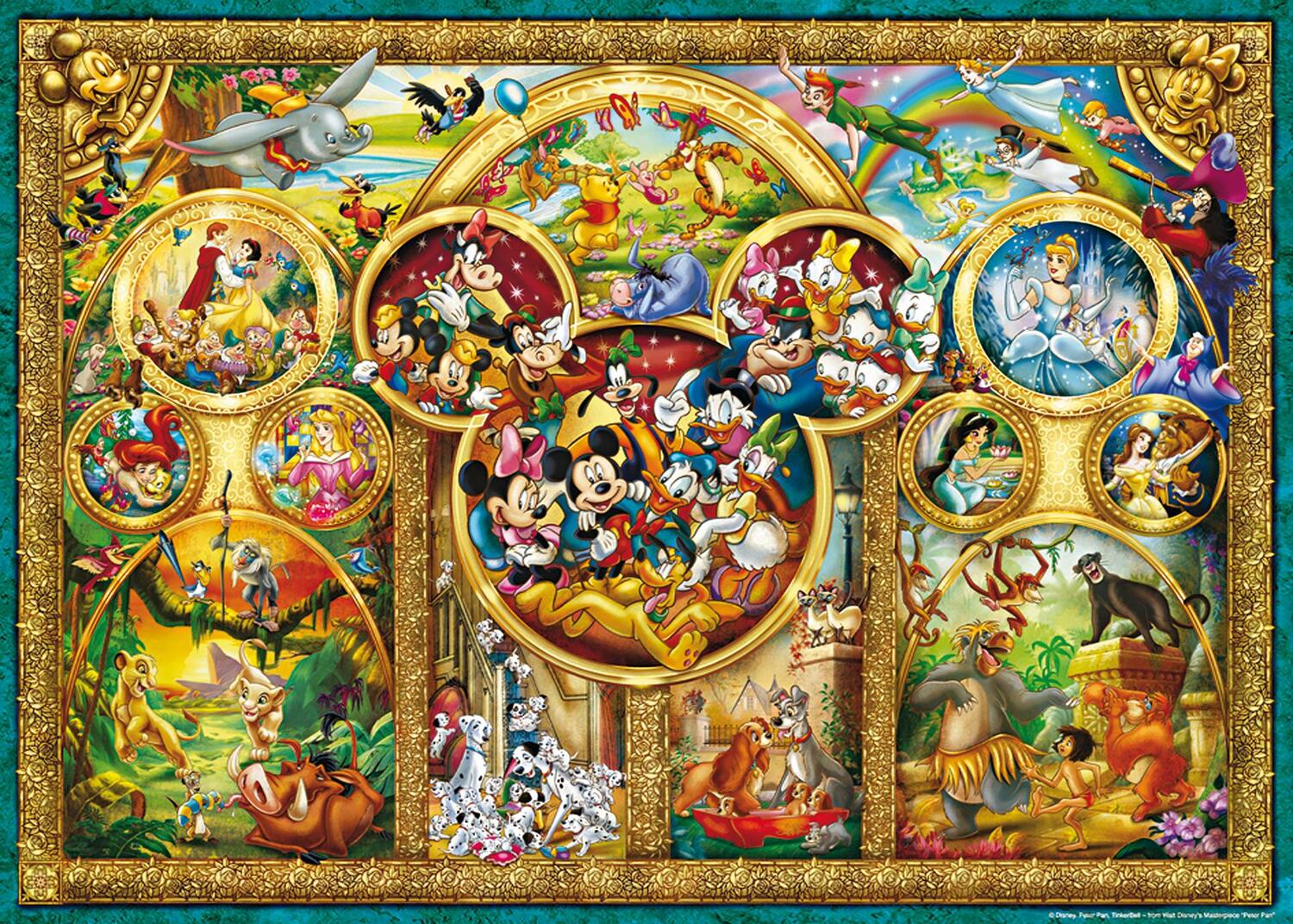 Cover: 4005555004691 | Ravensburger Puzzle 12000469 - Die schönsten Disney Themen - 1000...