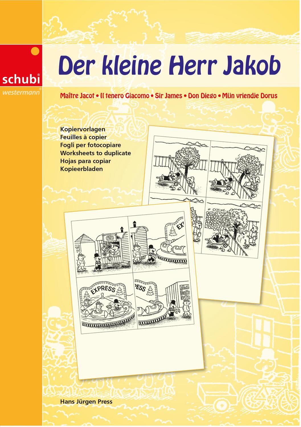 Cover: 9783898916523 | Der kleine Herr Jakob. Kopiervorlagen | Kopiervorlagen | Press | Buch