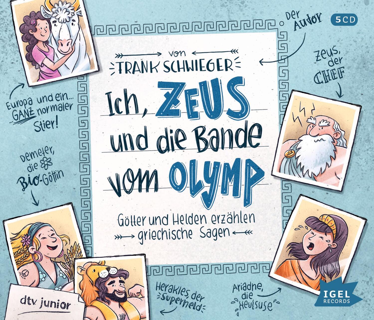 Cover: 9783731311614 | Ich, Zeus, und die Bande vom Olymp | Frank Schwieger | Audio-CD | 2017