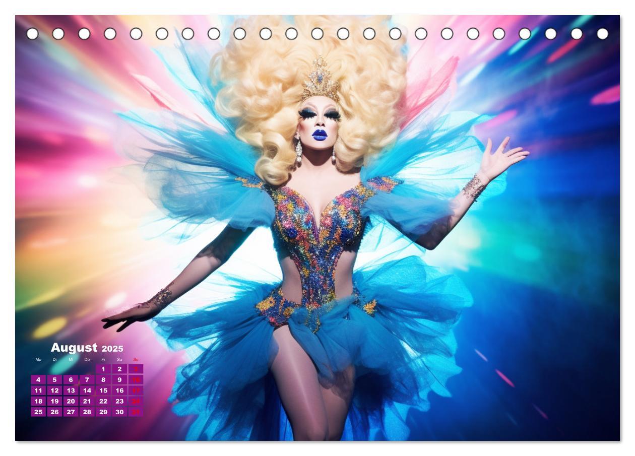 Bild: 9783383895258 | Drag Queens. Glamouröse und wunderschöne Drag-Kunst (Tischkalender...