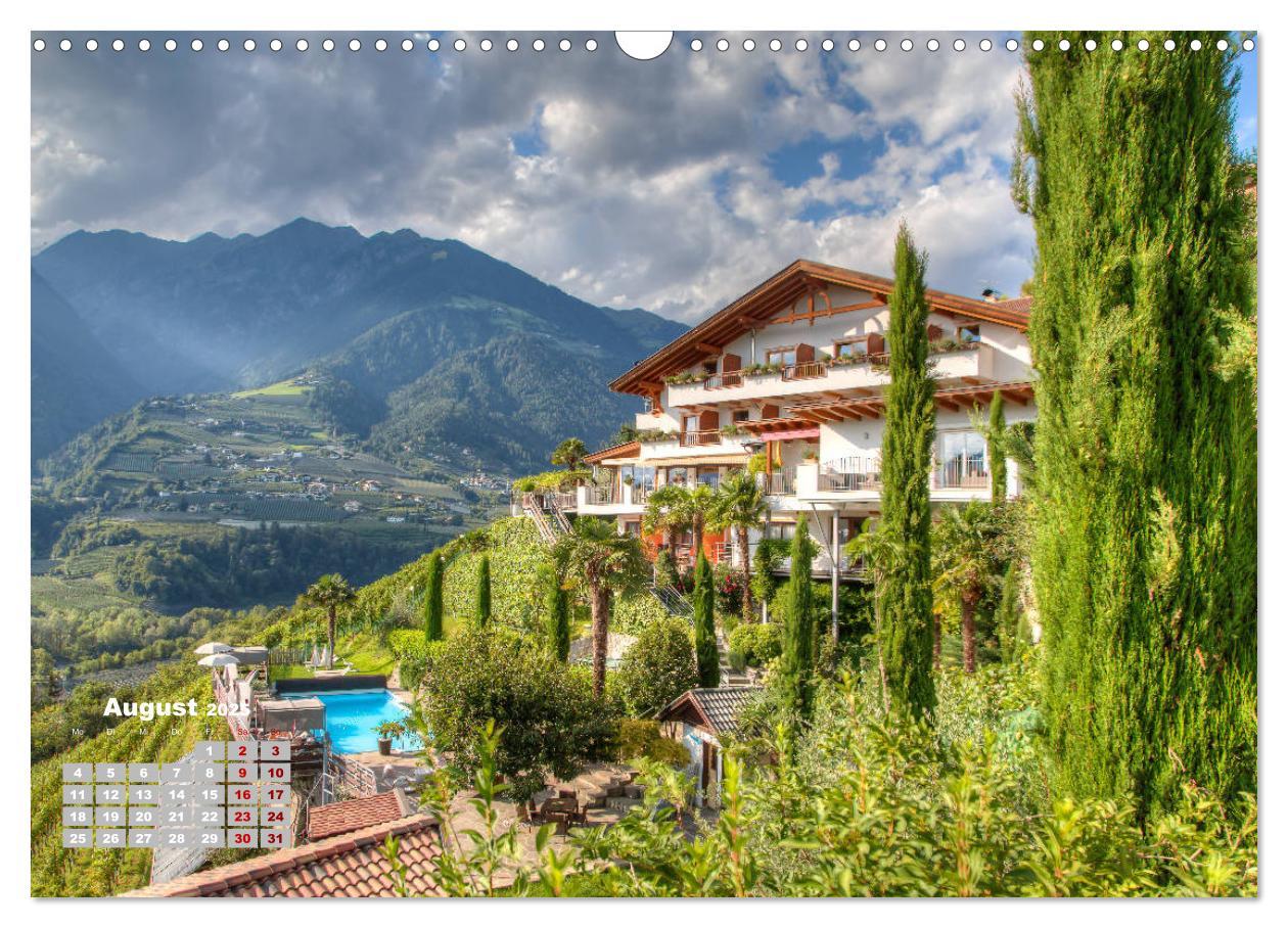 Bild: 9783435209323 | Meraner Land: alpin-mediterranes Lebensgefühl (Wandkalender 2025...