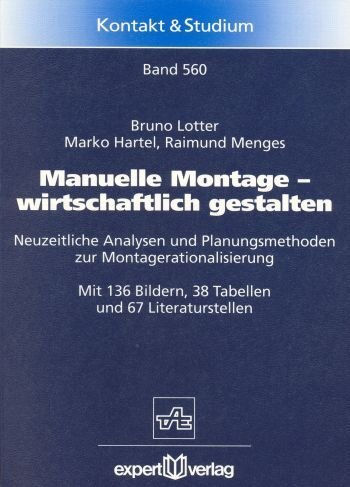 Cover: 9783816915775 | Manuelle Montage - wirtschaftlich gestalten | Lotter | Taschenbuch