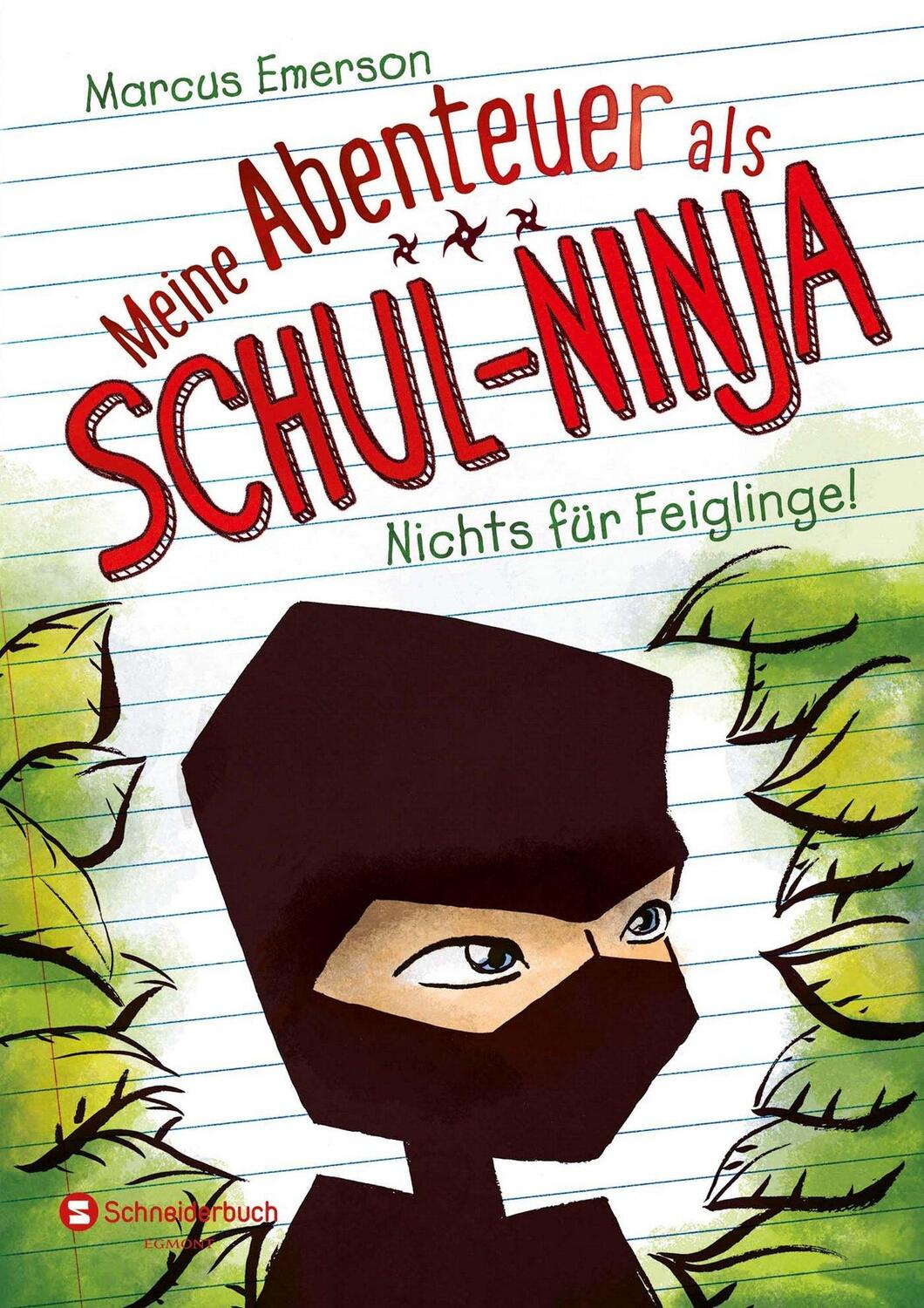 Cover: 9783505139086 | Meine Abenteuer als Schul-Ninja, Band 01 | Nichts für Feiglinge | Buch