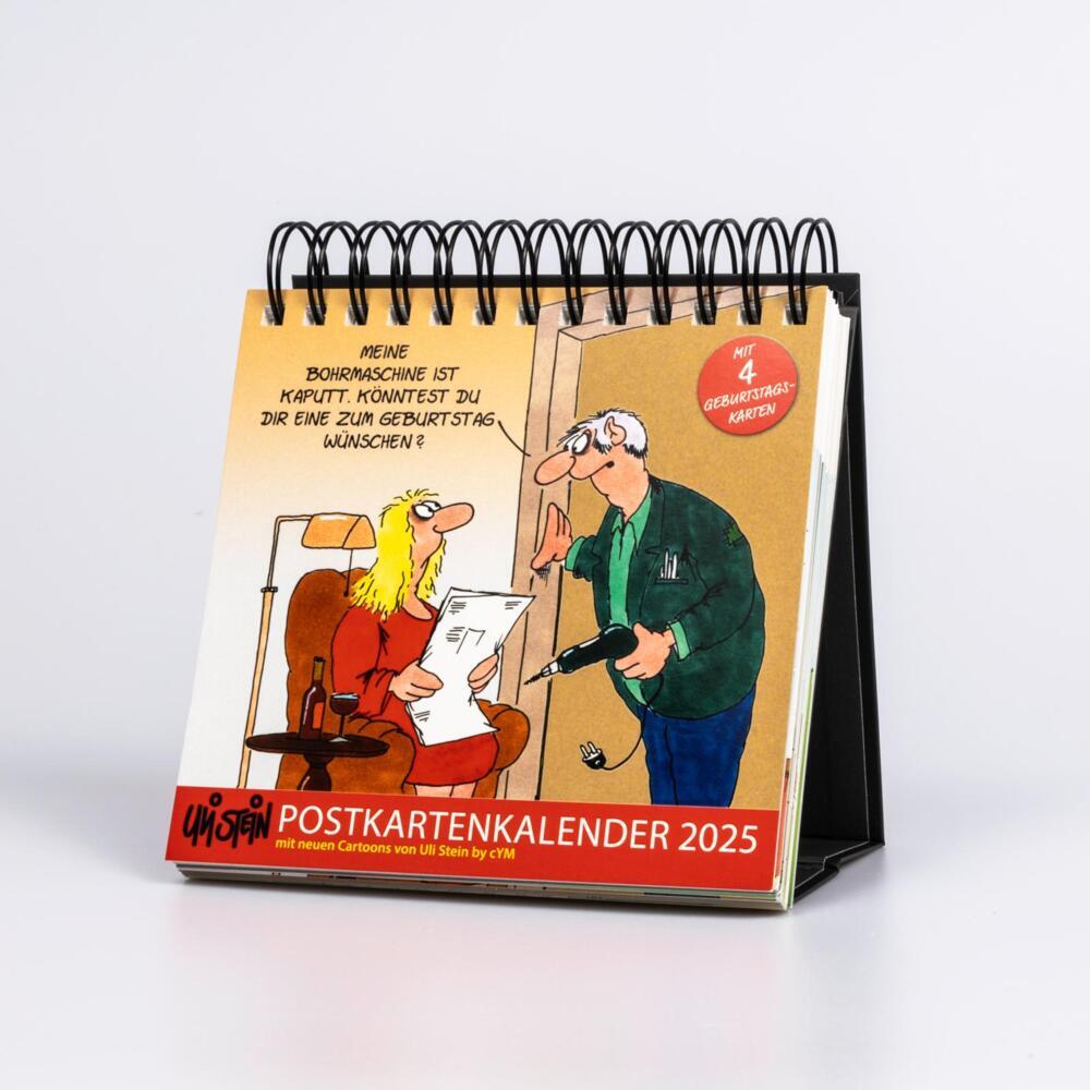 Bild: 9783830321699 | Uli Stein Postkartenkalender 2025 | Uli Stein | Kalender | 108 S.