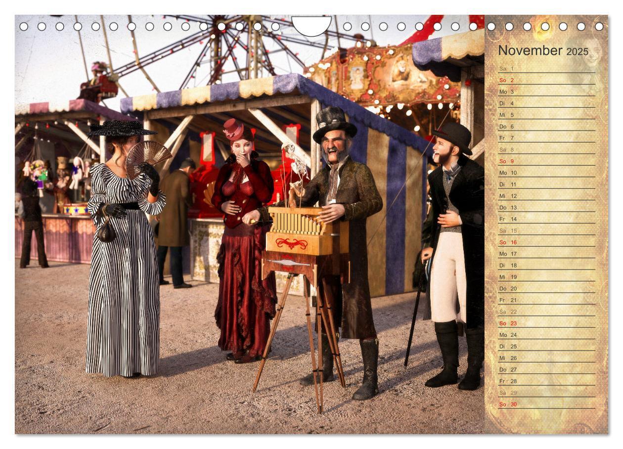 Bild: 9783383838538 | Steampunk Carnival (Wandkalender 2025 DIN A4 quer), CALVENDO...