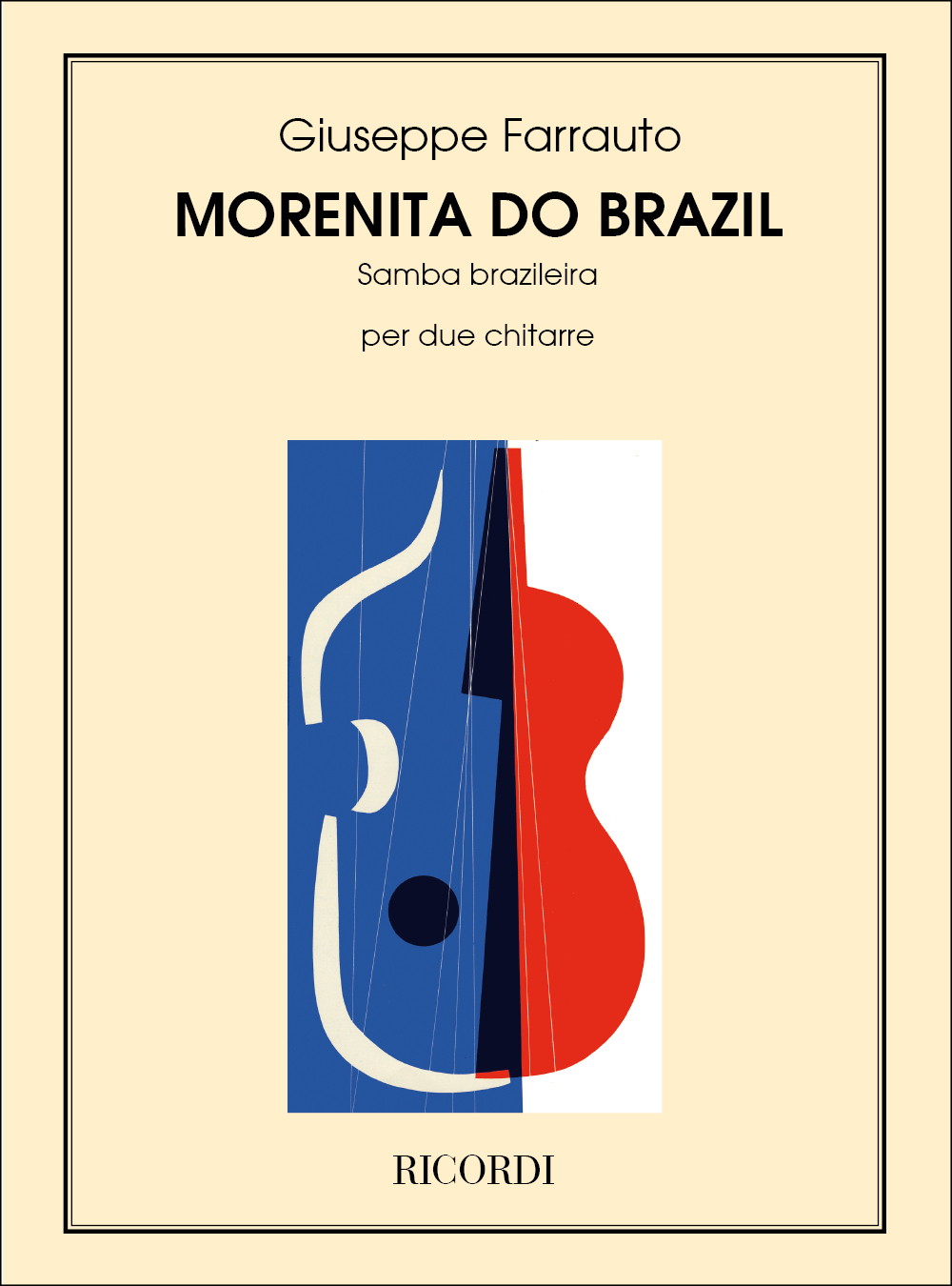 Cover: 9790041297507 | Morenita do Brazil | G. Farrauto | Buch | Ricordi | EAN 9790041297507