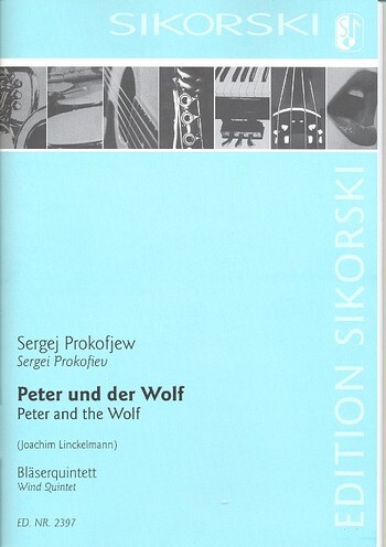 Cover: 9790003034805 | Peter und der Wolf | Sergei Prokofiev | Partitur + Stimmen | 2006