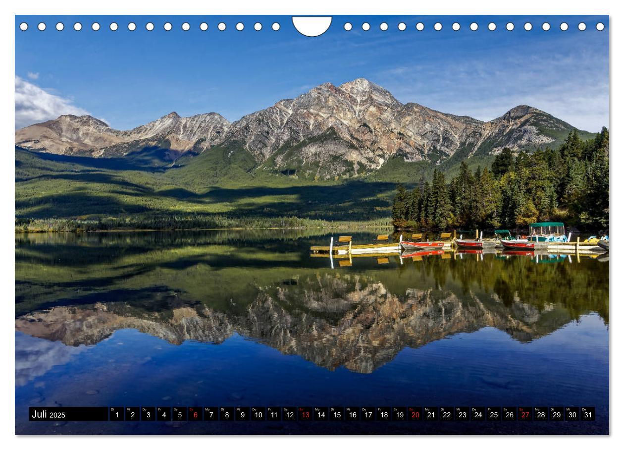 Bild: 9783435832743 | West-Kanada (Wandkalender 2025 DIN A4 quer), CALVENDO Monatskalender