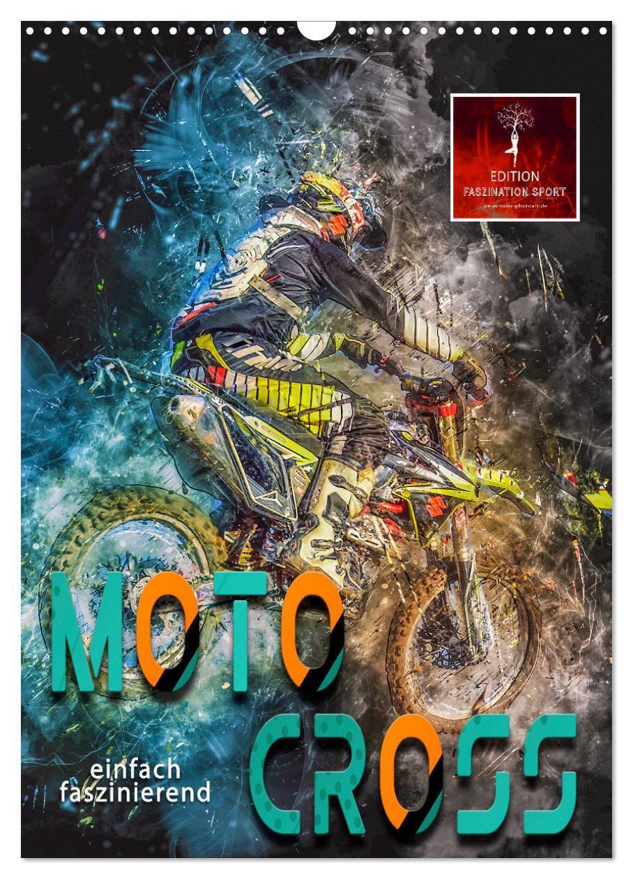 Cover: 9783675630048 | Motocross - einfach faszinierend (Wandkalender 2024 DIN A3 hoch),...