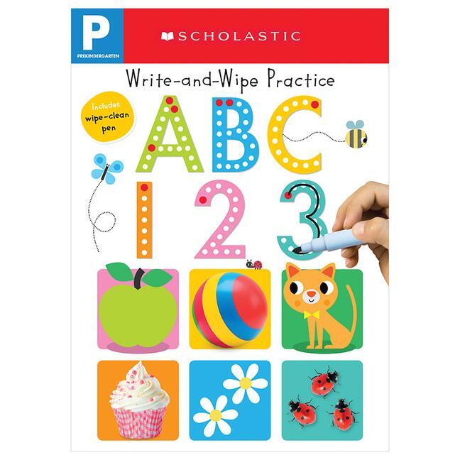 Cover: 9781338272284 | ABC 123 Write and Wipe Flip Book: Scholastic Early Learners (Write...