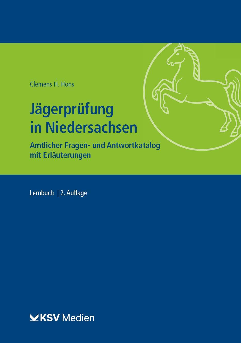 Cover: 9783829318358 | Jägerprüfung in Niedersachsen | Clemens H Hons | Taschenbuch | 658 S.