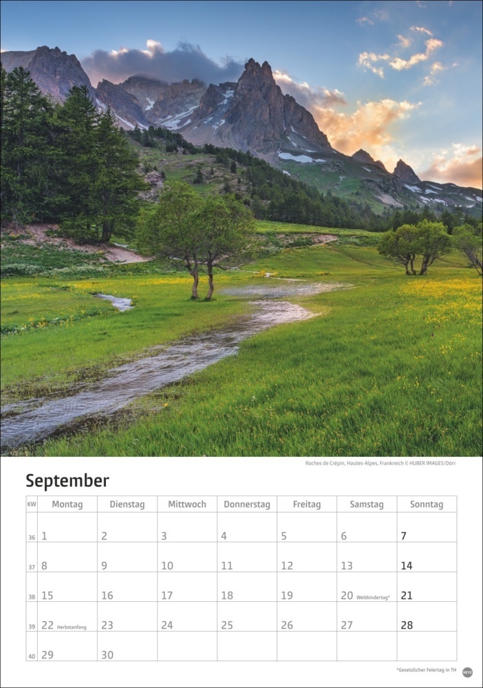 Bild: 9783756405602 | Alpen Kalender 2025 | Kalender | Spiralbindung | 13 S. | Deutsch