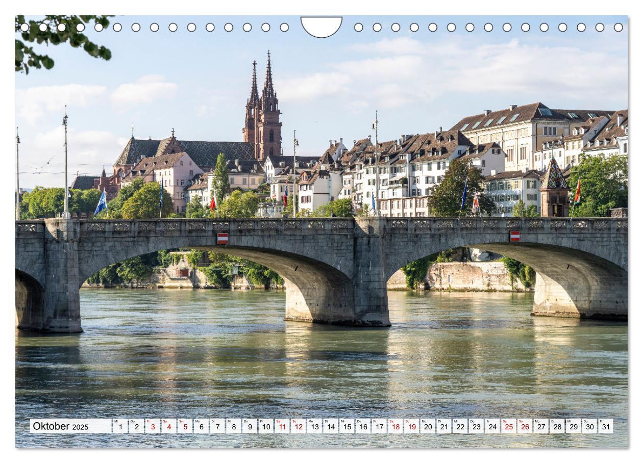 Bild: 9783383942990 | Schweiz - Basel (Wandkalender 2025 DIN A4 quer), CALVENDO...