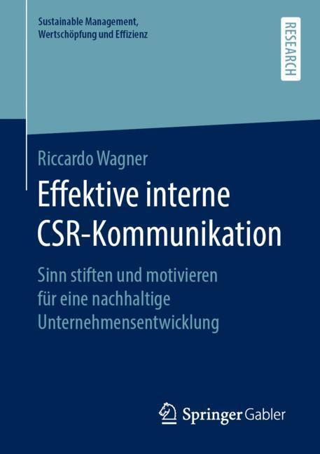 Cover: 9783658271442 | Effektive interne CSR-Kommunikation | Riccardo Wagner | Taschenbuch