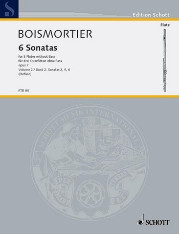 Cover: 9790001094009 | Sonaten(6) 2 Opus 7 | Joseph Bodin de Boismortier | Buch
