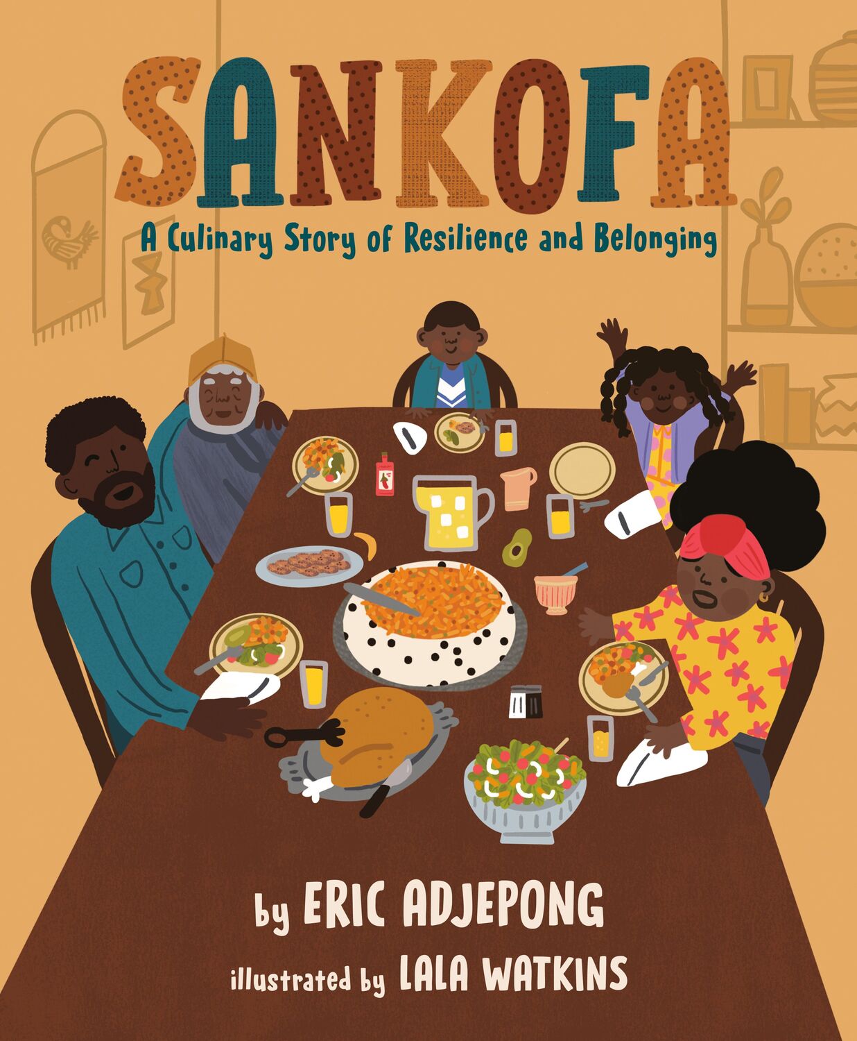 Cover: 9780593385944 | Sankofa | A Culinary Story of Resilience and Belonging | Eric Adjepong