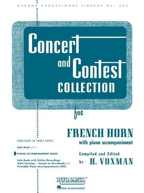 Cover: 73999717808 | Concert and Contest Collection for French Horn | Piano Accompaniment