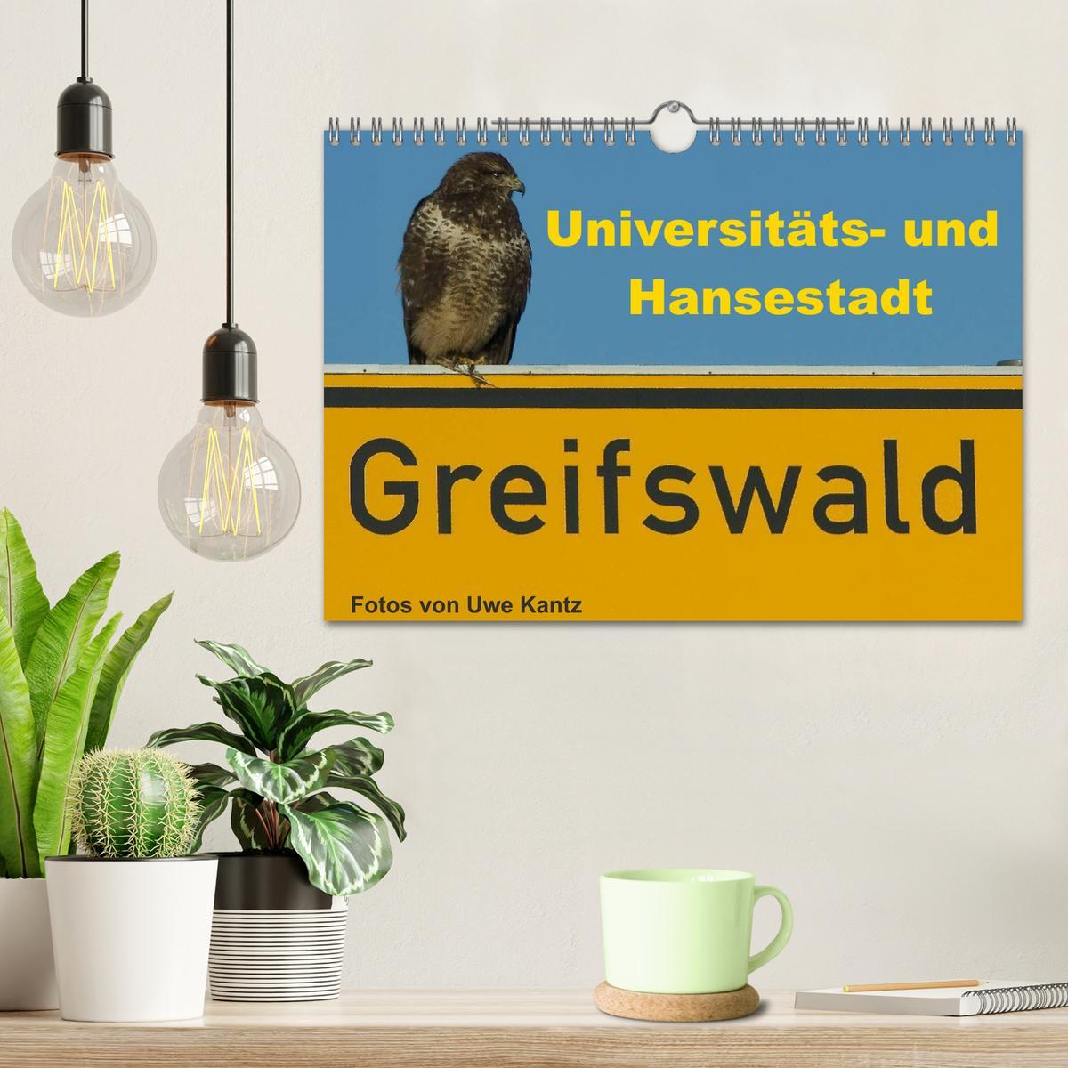 Bild: 9783435685028 | Univeritäts- und Hansestadt Greifswald (Wandkalender 2025 DIN A4...