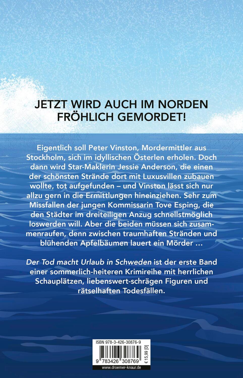 Rückseite: 9783426308769 | Der Tod macht Urlaub in Schweden | Anders De La Motte (u. a.) | Buch