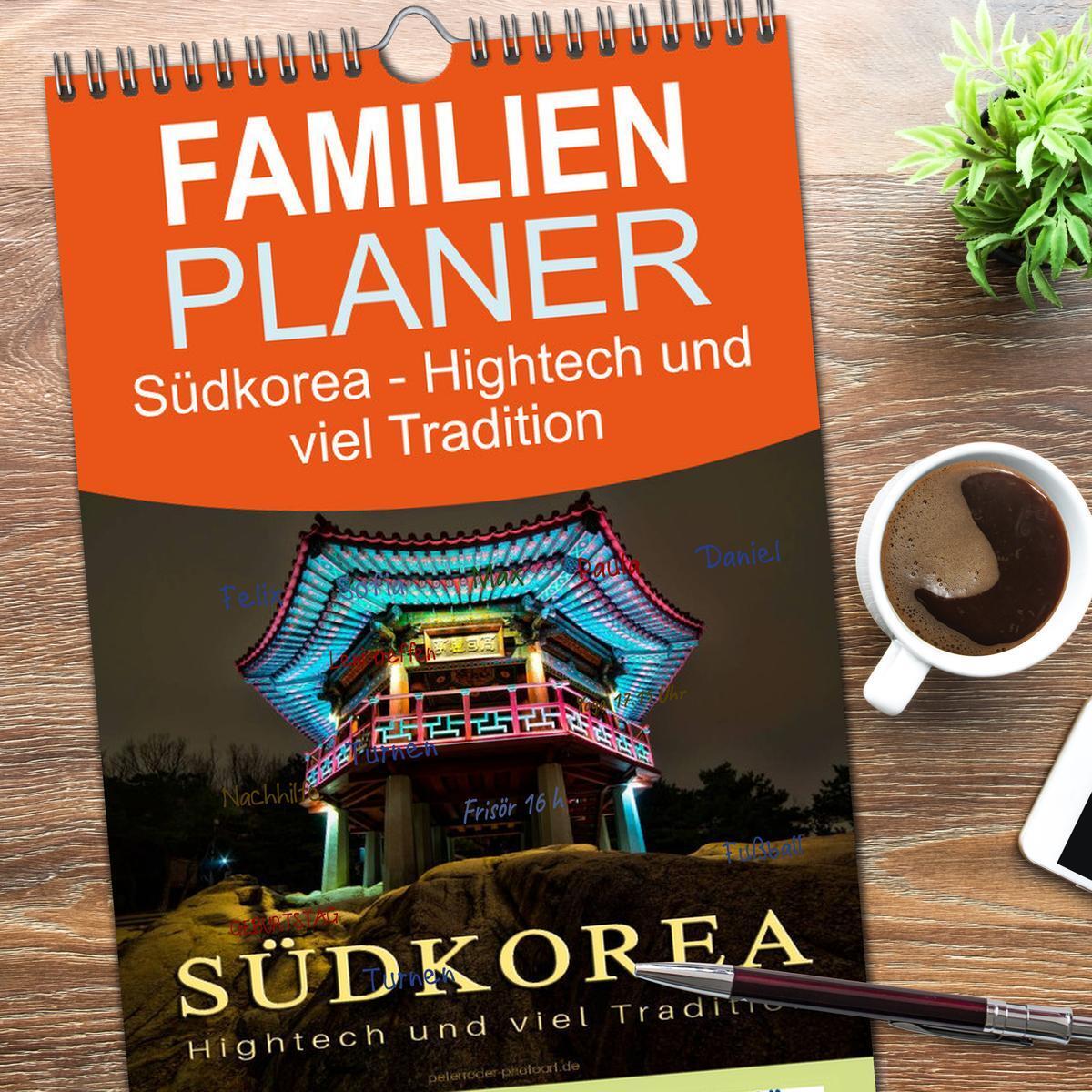 Bild: 9783457106716 | Familienplaner 2025 - Südkorea - Hightech und viel Tradition mit 5...