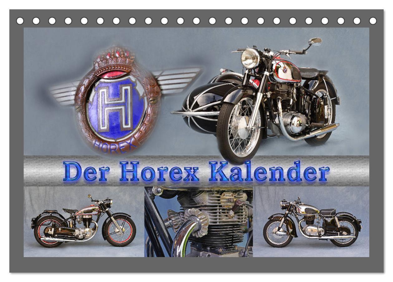 Cover: 9783675563223 | Der Horex Kalender (Tischkalender 2024 DIN A5 quer), CALVENDO...