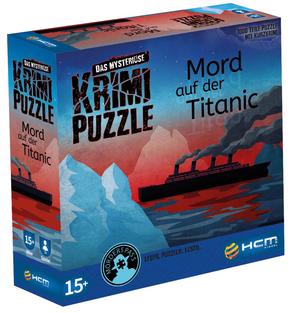 Cover: 4018928551746 | Mord auf der Titanic - Das mysteriöse Krimi Puzzle - 1000 T | Spiel