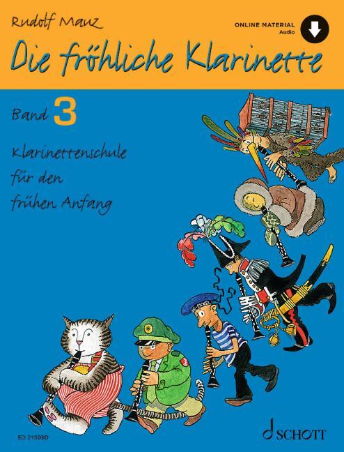 Cover: 9790001211925 | Die fröhliche Klarinette | Rudolf Mauz | Broschüre | Deutsch | 2020