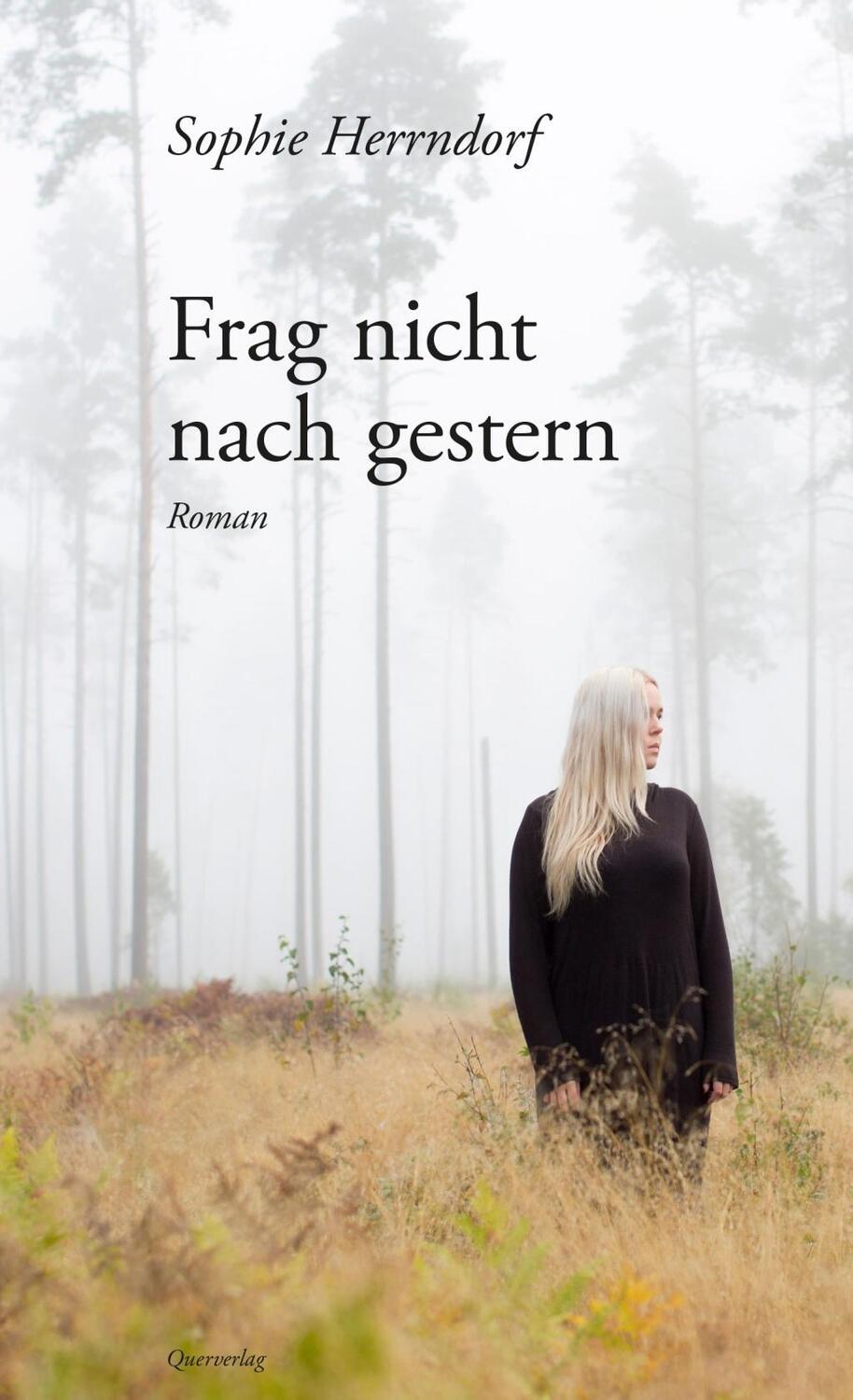 Cover: 9783896562616 | Frag nicht nach gestern | Roman | Sophie Herrndorf | Taschenbuch