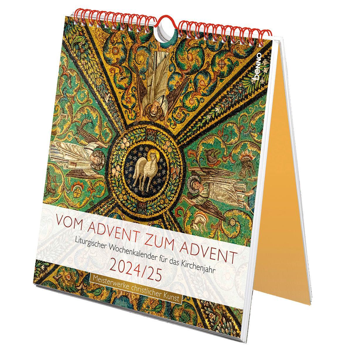 Cover: 9783746263779 | Vom Advent zum Advent 2024/2025 | Kalender | Spiralbindung | 53 S.