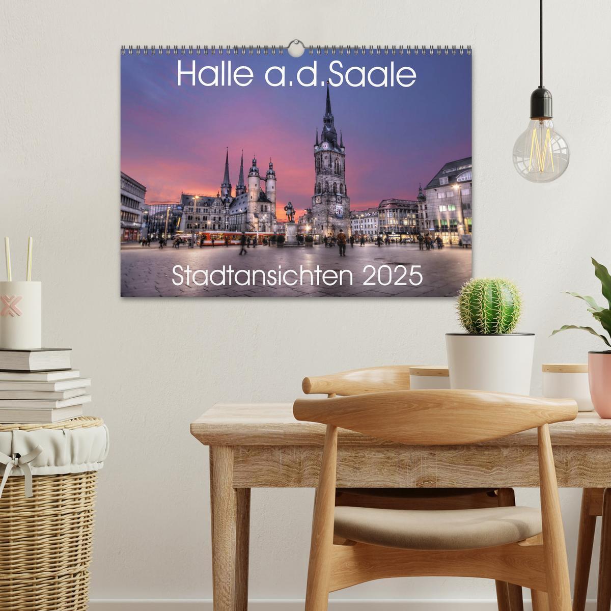 Bild: 9783435668403 | Halle an der Saale - Stadtansichten 2025 (Wandkalender 2025 DIN A3...