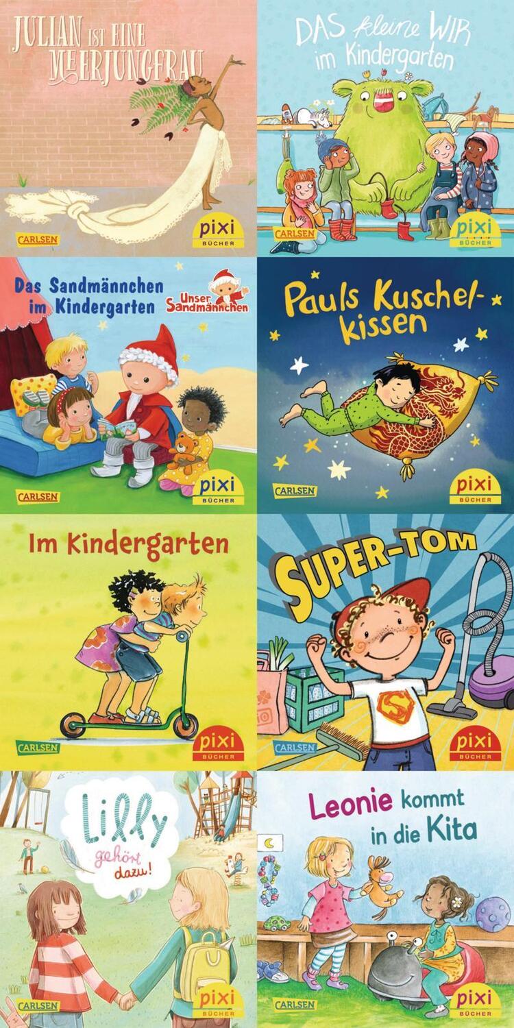 Cover: 9783551052865 | Pixi-Box 286: Pixis bunter Kindergarten (8x8 Exemplare) | diverse