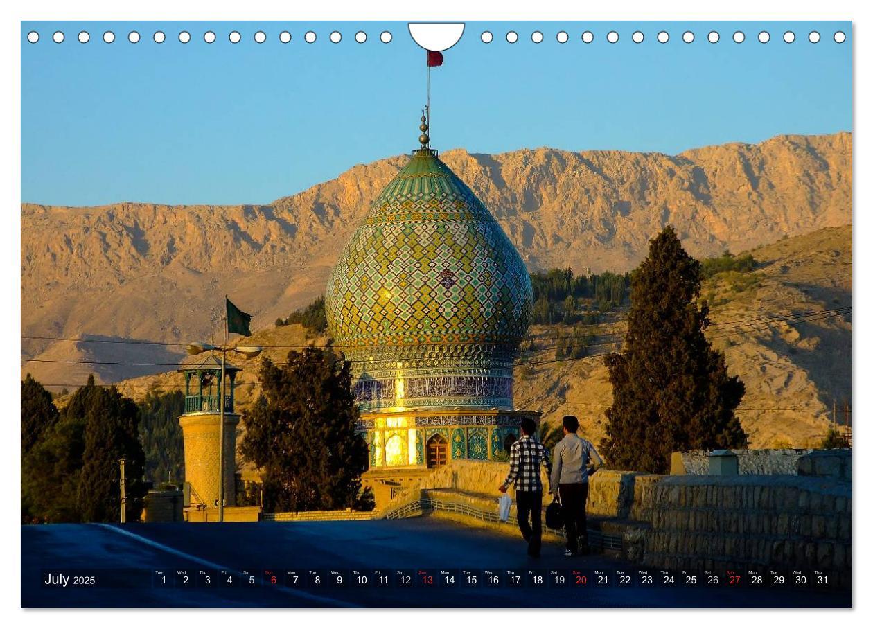 Bild: 9781325963683 | A journey through Iran (Wall Calendar 2025 DIN A4 landscape),...