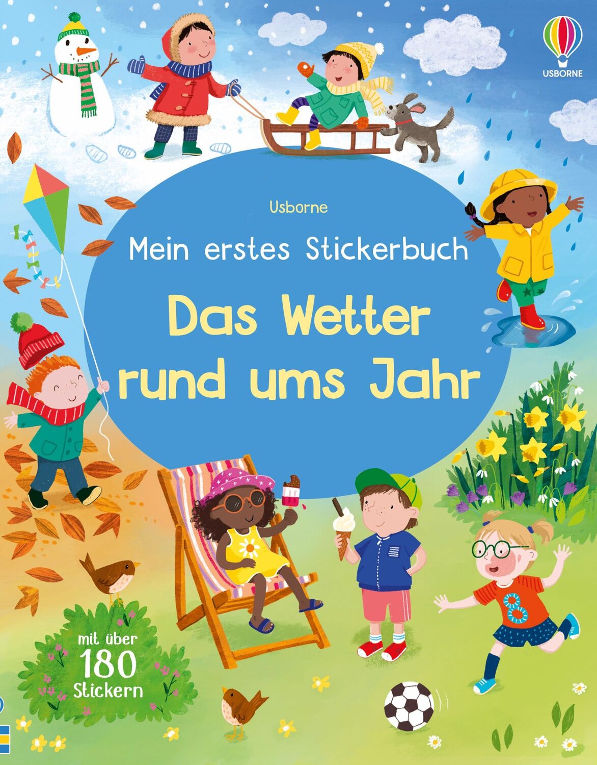 Cover: 9781035702459 | Mein erstes Stickerbuch: Das Wetter rund ums Jahr | Taschenbuch | 2024