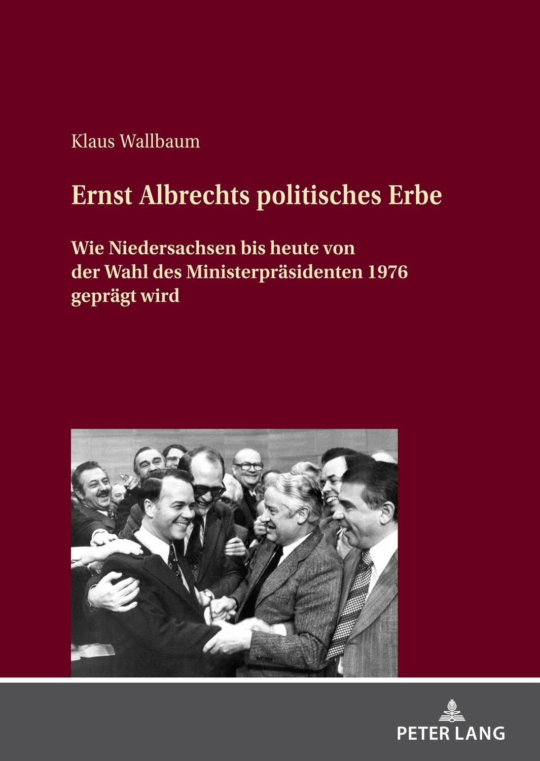 Cover: 9783631846711 | Ernst Albrechts politisches Erbe | Klaus Wallbaum | Buch | Deutsch